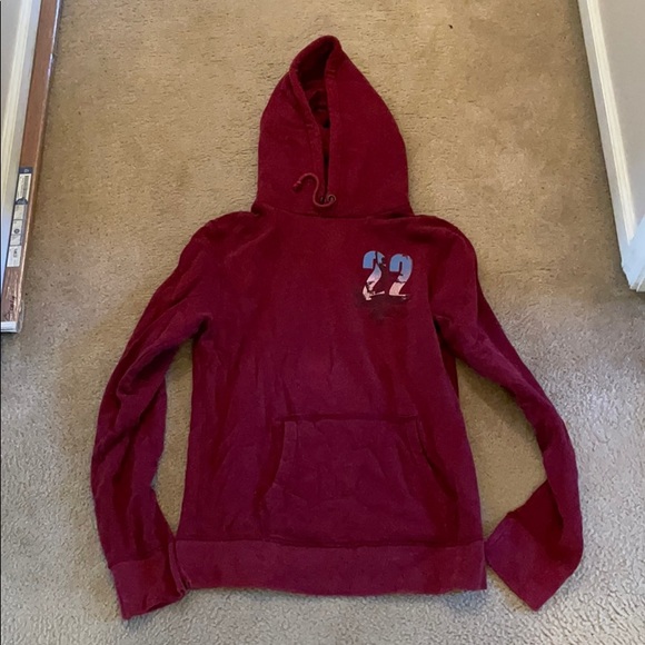 Hollister Maroon Hoodie - Picture 1 of 1